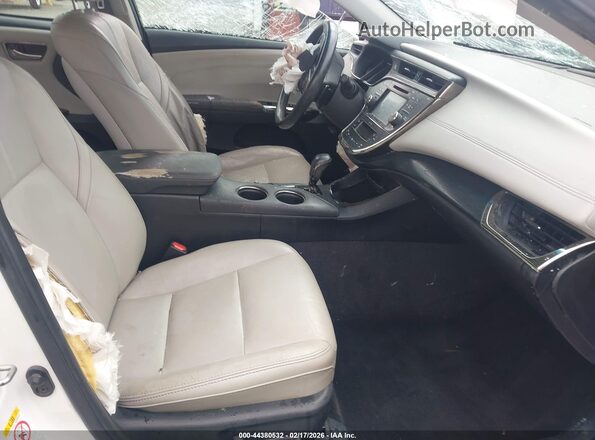 4T1BK1EB4GU211221 2016 TOYOTA AVALON Белый Вид салона спереди