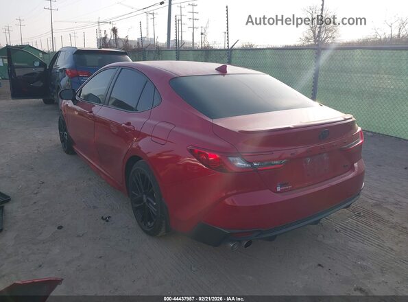 4T1DAACK0SU003571 2025 TOYOTA CAMRY Red Trasero izquierdo