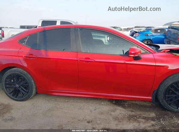 4T1DAACK0SU003571 2025 TOYOTA CAMRY Red Vista interior de 360 grados