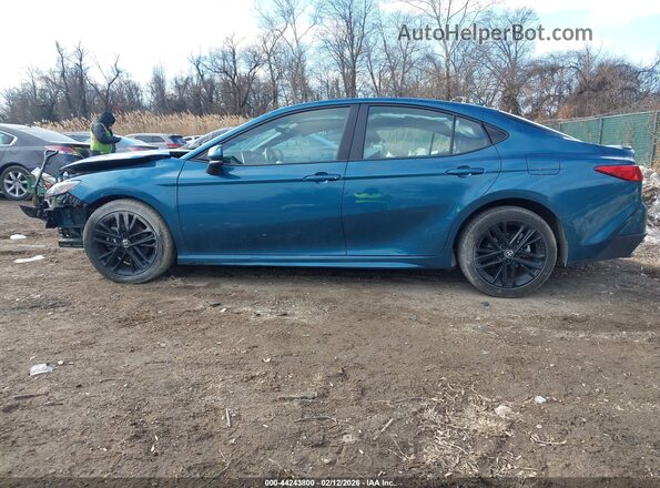 4T1DAACK1SU607470 2025 TOYOTA CAMRY Blue Панорамний вид салону 360°