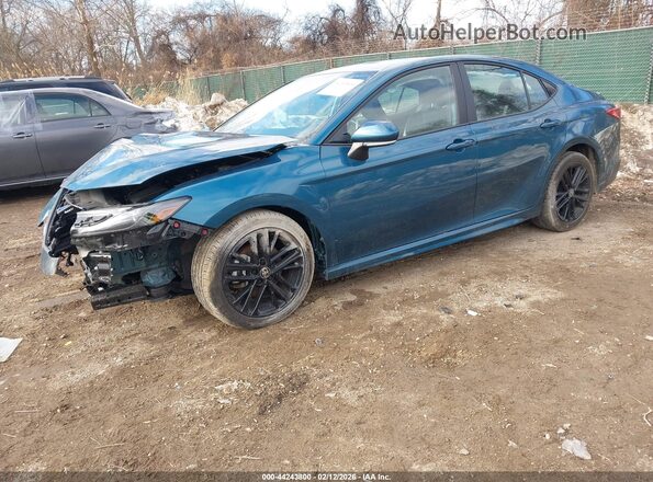 4T1DAACK1SU607470 2025 TOYOTA CAMRY Blue Передня ліва чверть