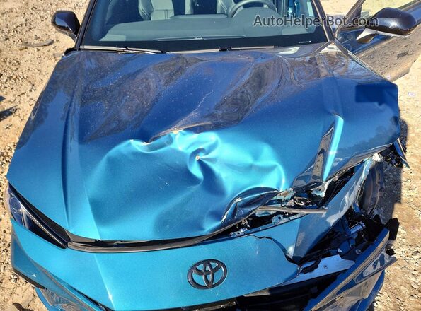 4T1DAACK2SU151740 2025 TOYOTA CAMRY Blue Rear interior view