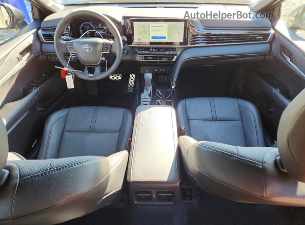4T1DAACK2SU151740 2025 TOYOTA CAMRY Blue Dashboard view
