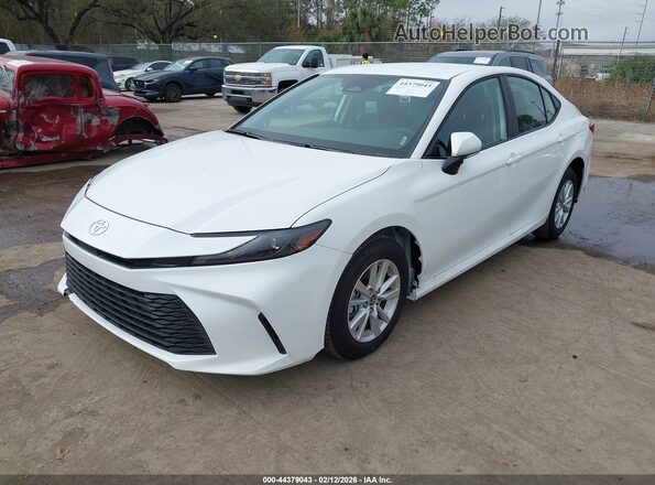 4T1DAACK2TU229838 2026 TOYOTA LE White Передня ліва чверть