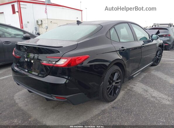 4T1DAACK2TU654380 2026 TOYOTA CAMRY Black Задня права чверть