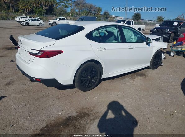 4T1DAACK2TU675598 2026 TOYOTA CAMRY White Trasero derecho