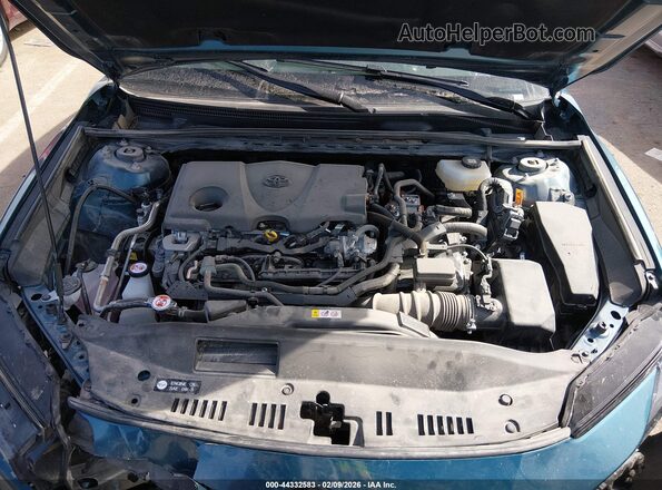 4T1DAACK3SU600312 2025 TOYOTA CAMRY Blue Вид ззаду
