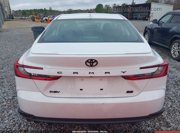4T1DAACK4TU247029 2026 TOYOTA CAMRY Белый 
