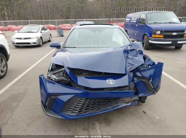 4T1DAACK7SU144511 2025 TOYOTA CAMRY Синий Вид панели приборов