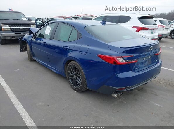 4T1DAACK7SU144511 2025 TOYOTA CAMRY Синий Задняя левая четверть