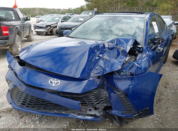 4T1DAACK7SU144511 2025 TOYOTA CAMRY Синий Передняя левая четверть