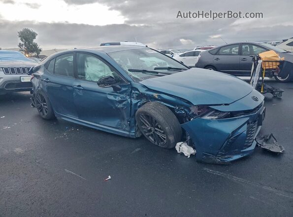 4T1DAACK9SU586464 2025 TOYOTA CAMRY Blue Передня права чверть