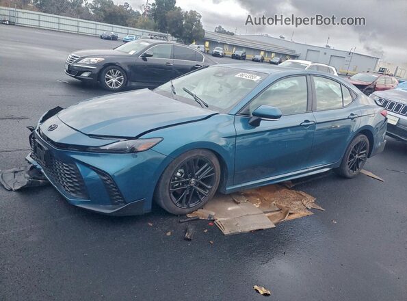 4T1DAACK9SU586464 2025 TOYOTA CAMRY Blue Передня ліва чверть