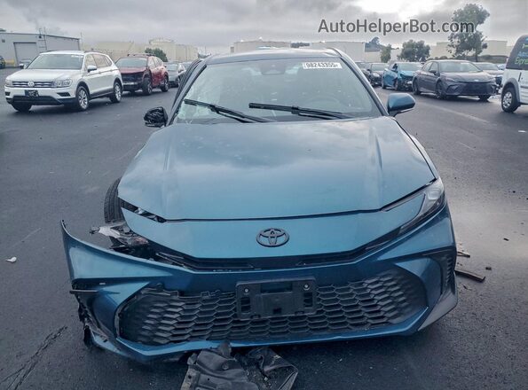 4T1DAACK9SU586464 2025 TOYOTA CAMRY Blue Вид спереду