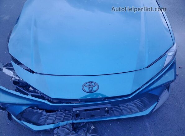 4T1DAACK9SU586464 2025 TOYOTA CAMRY Blue Вид задньої частини салону