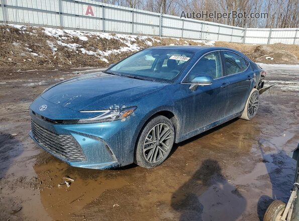4T1DBADK3TU548192 2026 TOYOTA CAMRY Blue წინა მარცხენა ხედი სამი მეოთხედიდან