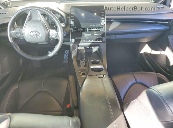 4T1EA1AB5MU006606 2021 TOYOTA AVALON Белый Вид панели приборов