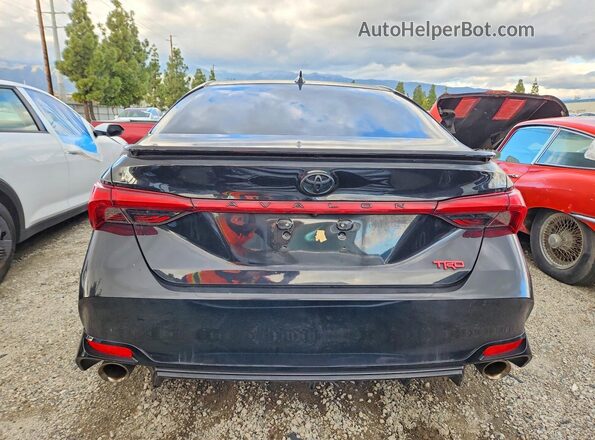 4T1FZ1FB7LU050711 2020 TOYOTA AVALON Black Vista trasera