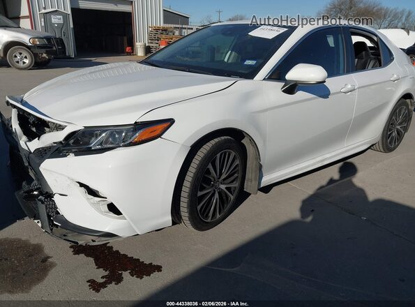 4T1G11AK1LU995205 2020 TOYOTA CAMRY White Przód lewy