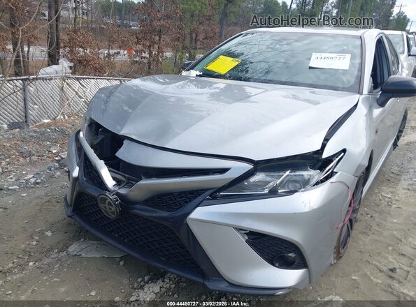 4T1G11AK7LU975105 2020 TOYOTA CAMRY Silver Widok z tyłu