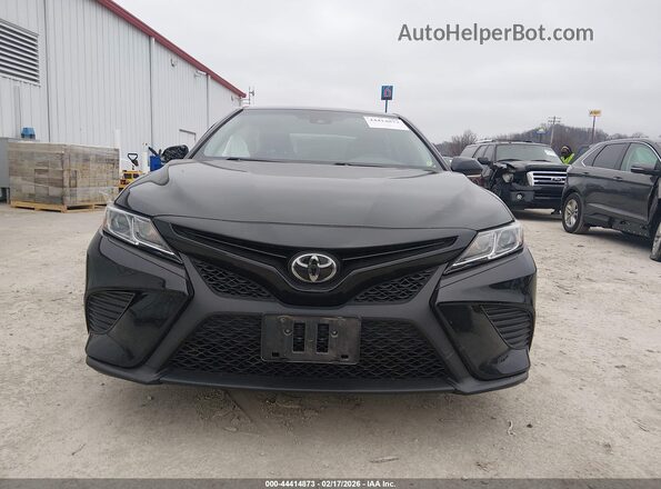4T1G11BK6LU002778 2020 TOYOTA CAMRY Черный Вид щитка приборов