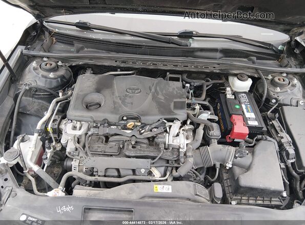 4T1G11BK6LU002778 2020 TOYOTA CAMRY Черный Вид сзади