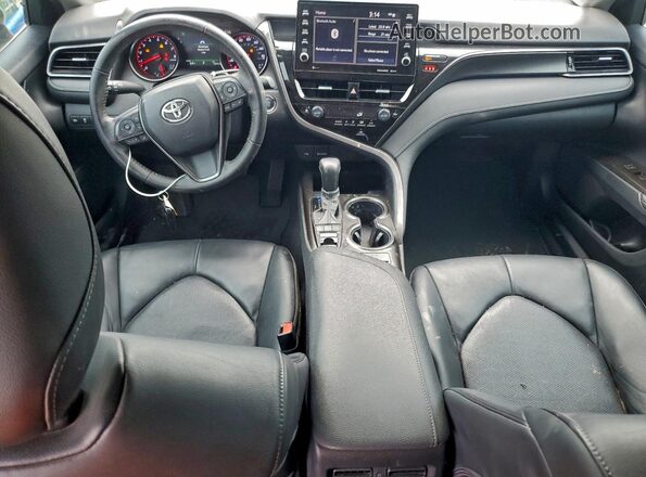 4T1K61AK3MU548114 2021 TOYOTA CAMRY Белый Вид панели приборов
