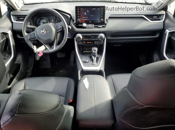 4T3B6RFV3MU055378 2021 TOYOTA RAV4 Black Vista del salpicadero