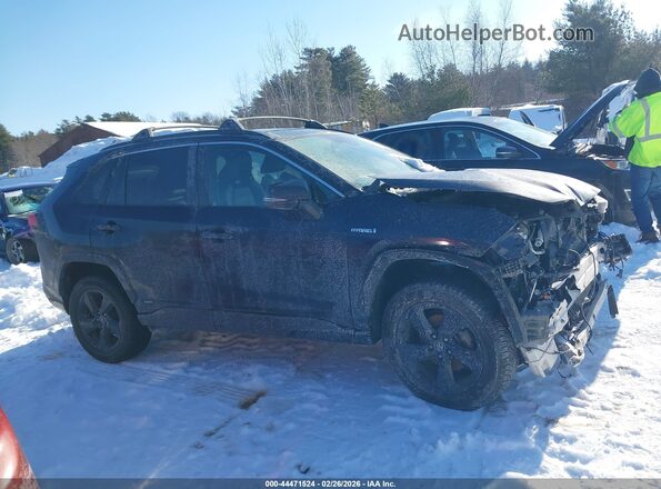 4T3E6RFV5MU017762 2021 TOYOTA RAV4 HYBRID Navy უკანა სალონის ხედი