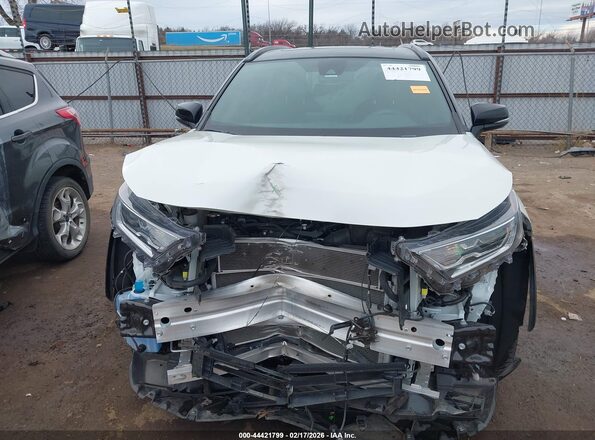 4T3E6RFV5MU063964 2021 TOYOTA RAV4 HYBRID White Вид задньої частини салону