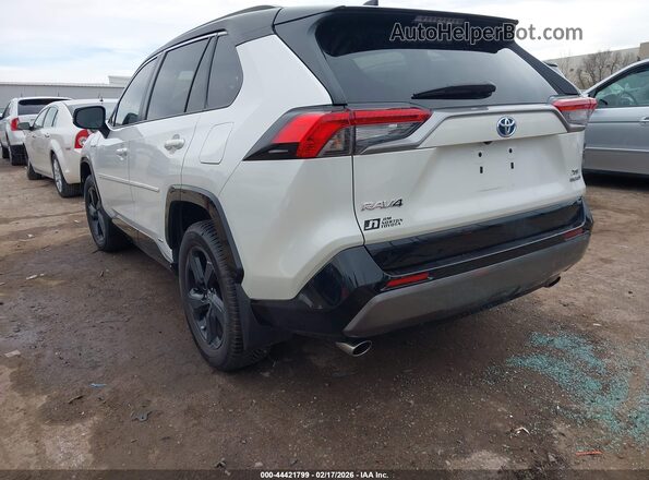 4T3E6RFV5MU063964 2021 TOYOTA RAV4 HYBRID White Задня ліва чверть