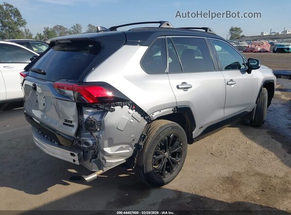 4T3E6RFV5NU077090 2022 TOYOTA RAV4 HYBRID Gray Tył prawy
