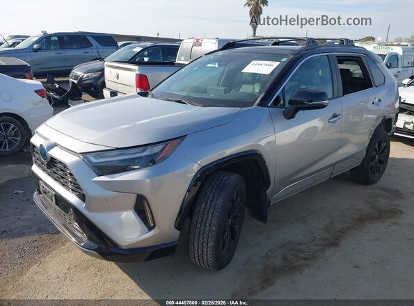 4T3E6RFV5NU077090 2022 TOYOTA RAV4 HYBRID Gray Przód lewy