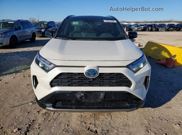 4T3E6RFV7NU094344 2022 TOYOTA RAV4 Белый Вид спереди