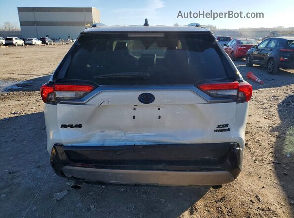 4T3E6RFV7NU094344 2022 TOYOTA RAV4 Белый Вид сзади