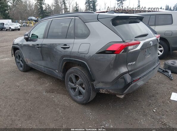 4T3E6RFV8MU047418 2021 TOYOTA RAV4 HYBRID Серый Задняя левая четверть
