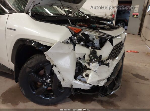 4T3E6RFV9MU041157 2021 TOYOTA RAV4 HYBRID Белый Вид спереди