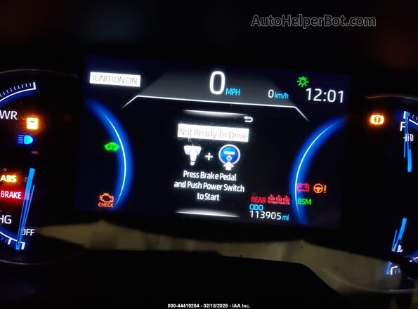 4T3E6RFV9MU041157 2021 TOYOTA RAV4 HYBRID Белый Вид задних сидений