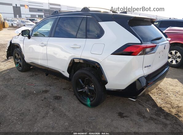 4T3E6RFVXMU036548 2021 TOYOTA RAV4 HYBRID White Rear left