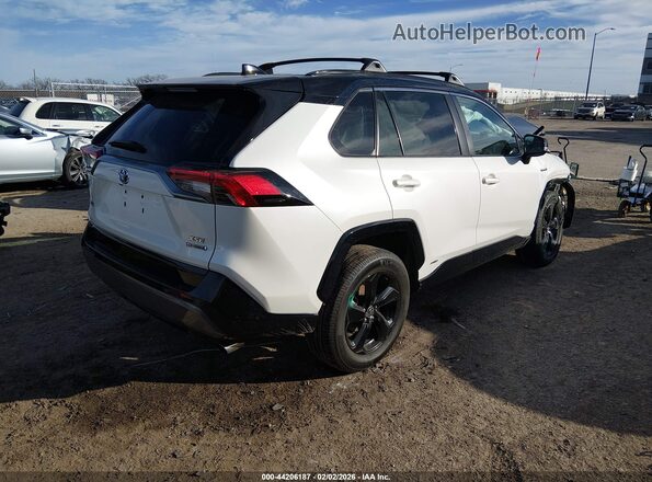 4T3E6RFVXMU036548 2021 TOYOTA RAV4 HYBRID White Rear right