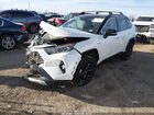 2021 Toyota Rav4 Hybrid Xse White vin: 4T3E6RFVXMU036548