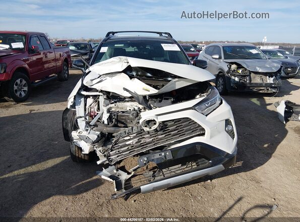 4T3E6RFVXMU036548 2021 TOYOTA RAV4 HYBRID White Instrument cluster view