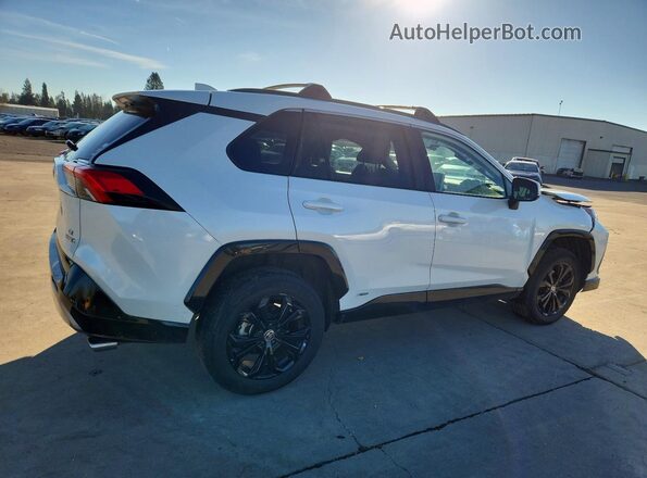 4T3T6RFV0NU097349 2022 TOYOTA RAV4 Белый Задняя правая четверть