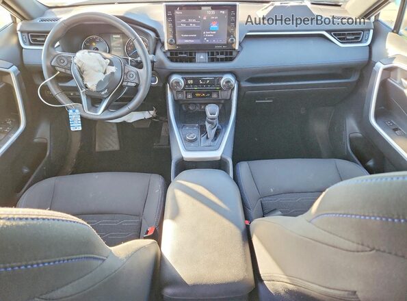 4T3T6RFV0NU097349 2022 TOYOTA RAV4 Белый Вид панели приборов