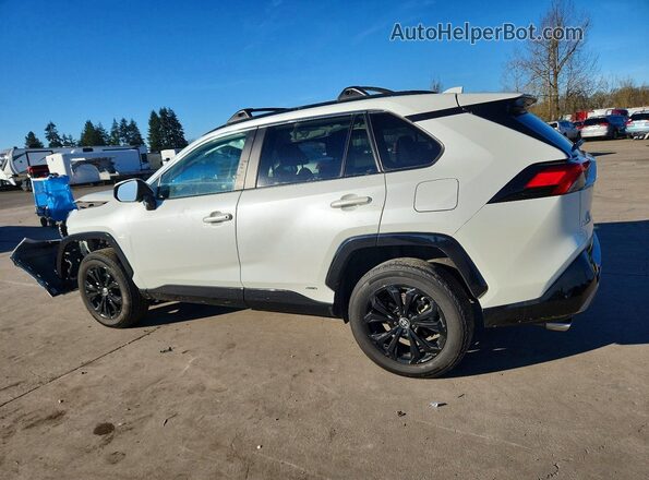 4T3T6RFV0NU097349 2022 TOYOTA RAV4 Белый Задняя левая четверть