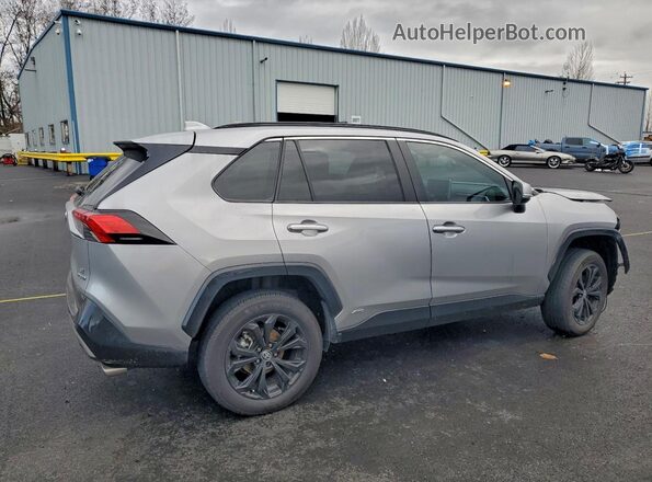 4T3T6RFV1NU099224 2022 TOYOTA RAV4 Серебряный Задняя правая четверть