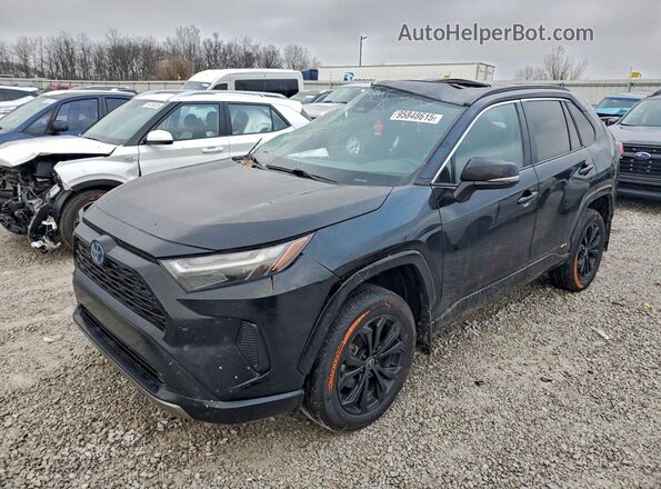 4T3T6RFV3PU139371 2023 TOYOTA RAV4 Черный Передняя левая четверть
