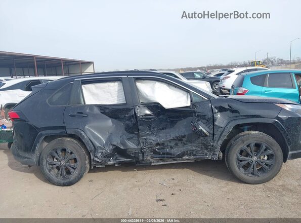 4T3T6RFV4NU081610 2022 TOYOTA RAV4 HYBRID Черный Вид задней части салона