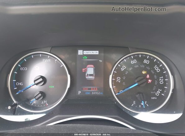 4T3T6RFV4NU081610 2022 TOYOTA RAV4 HYBRID Черный Вид задних сидений