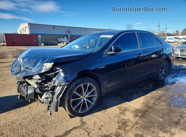 4T4BF1FK7GR579515 2016 TOYOTA LE Black წინა მარცხენა ხედი სამი მეოთხედიდან